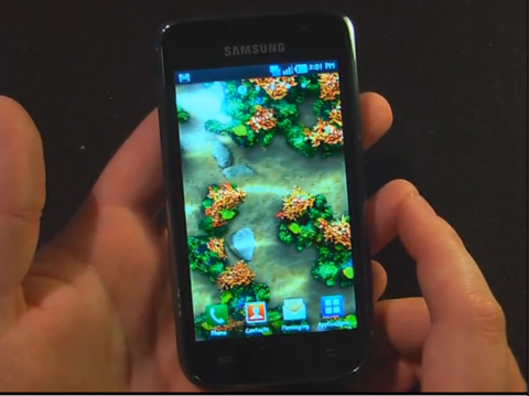 Samsung Galaxy S - ekran