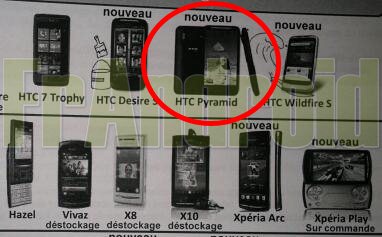 HTC Pyramid - we Francji