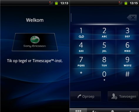 Xperia X10 - Gingerbread