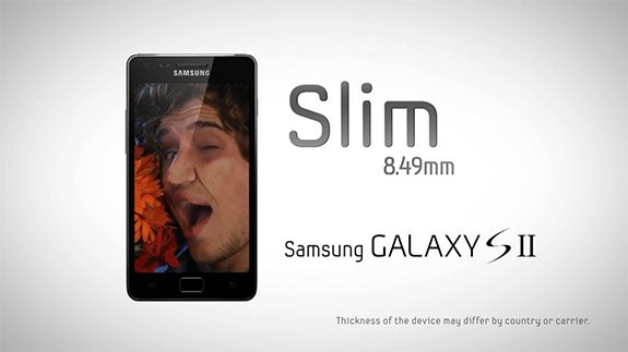 Samsung Galaxy S II - reklama