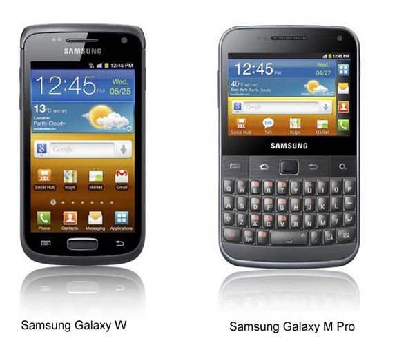 Samsung Galaxy W, Galaxy M Pro