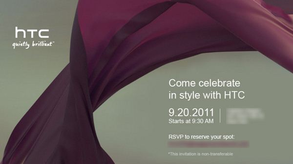 HTC - zaproszenie