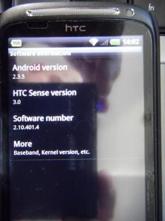 HTC Desire S - Android 2.3.5