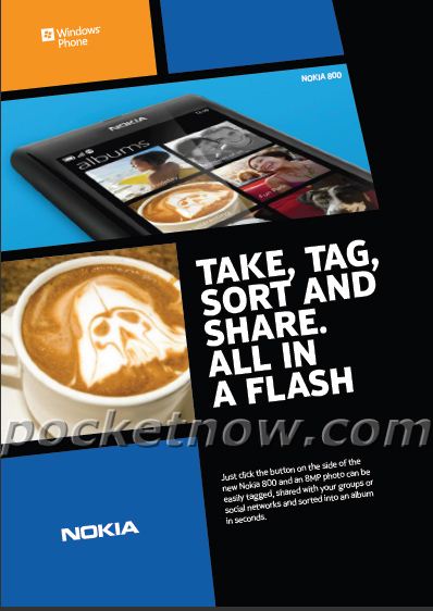 Nokia 800 - reklama