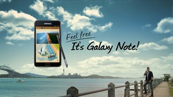 Samsung Galaxy Note - reklama
