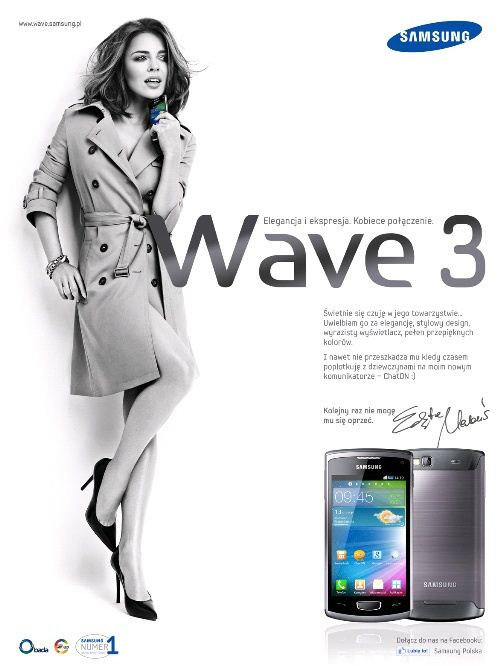 Samsung Wave 3 - Herbuś