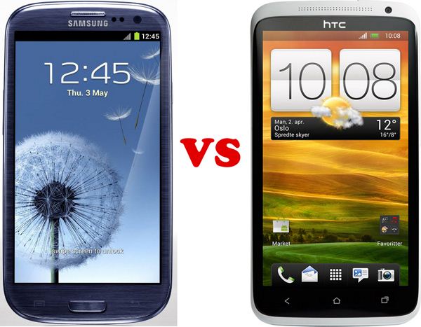Samsung Galaxy S III vs HTC One X - pojedynek