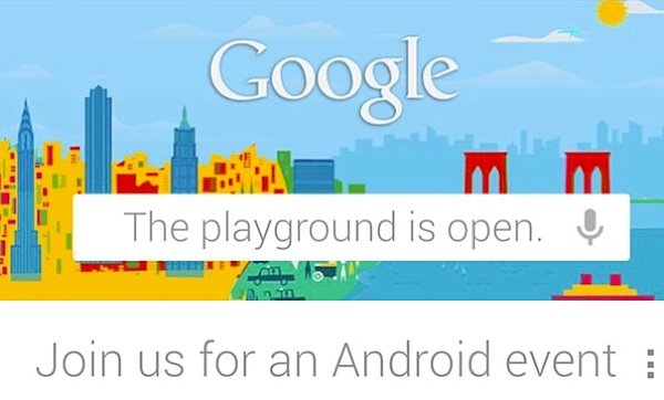 Google - Android - zaproszenie