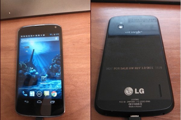 LG Nexus 4 - leak