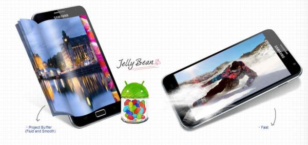 Samsung Galaxy Note - Android Jelly Bean