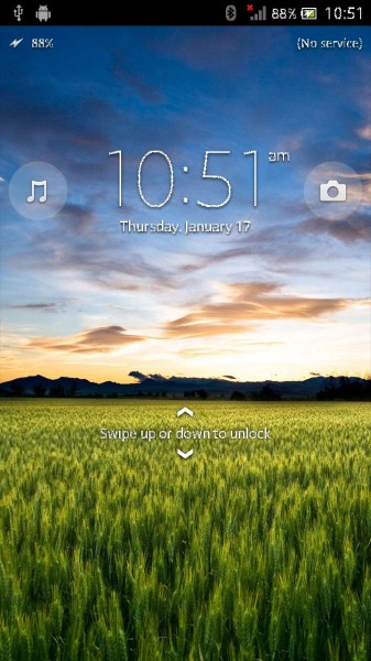 Sony Xperia S - Android 4.1.2