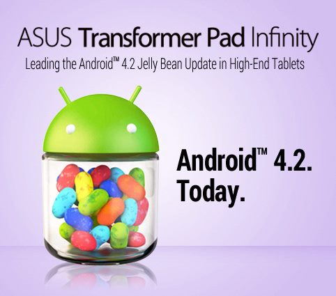 Asus Transformer Pad Infinity - Jelly Bean