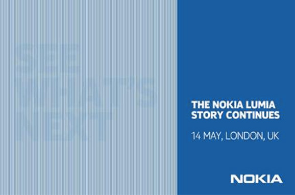 Nokia Lumia - zaproszenie na 14 maja 2013