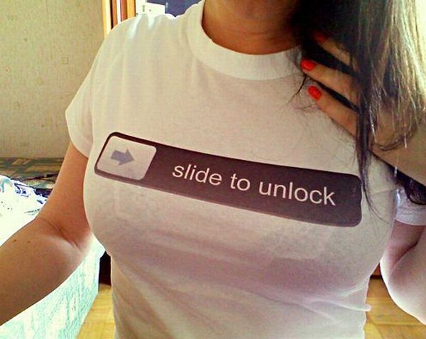 Slide to unlock - Apple iOS