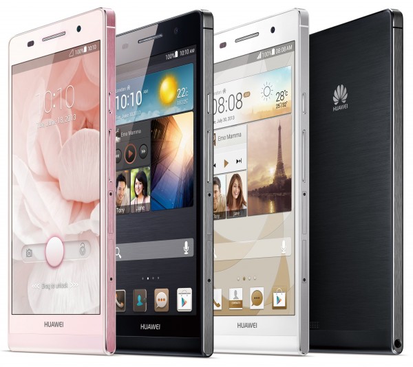 Huawei Ascend P6 - różne kolory