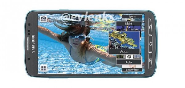 Samsung Galaxy S4 Active - pod wodą