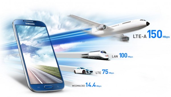 Samsung Galaxy S4 LTE-A - prędkości