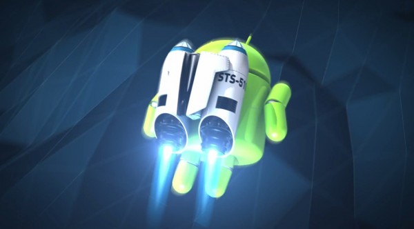 Android - rakieta