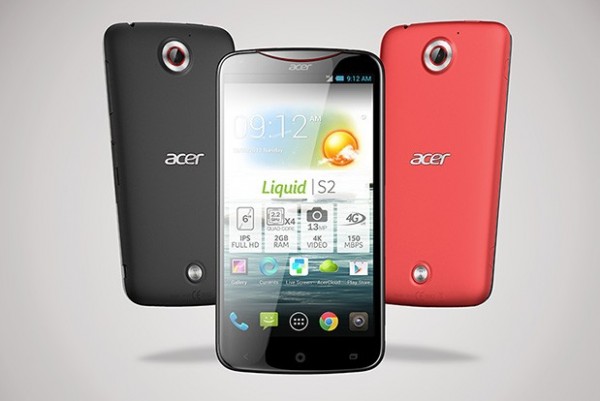 Acer Liquid S2 - kolory
