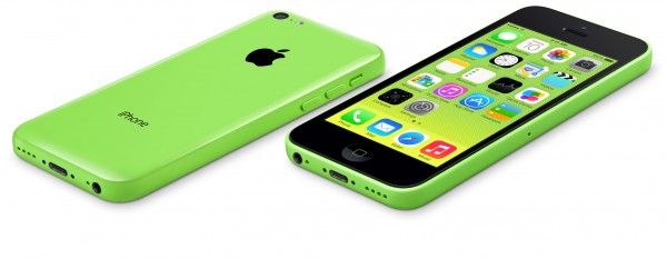 Apple iPhone 5C - zielony, duży