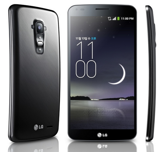 LG G Flex - oficjalnie, rzuty