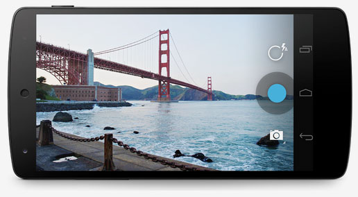 LG Google Nexus 5 - kamera UI