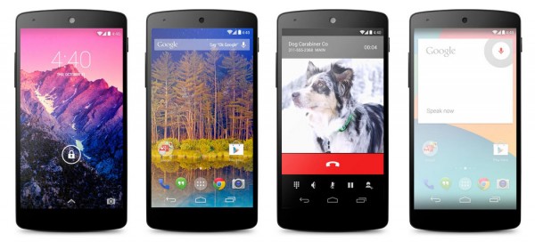 LG Google Nexus 5 - kilka obok siebie