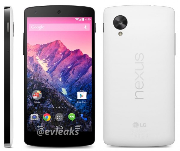 LG Nexus 5 - prasówka, biały