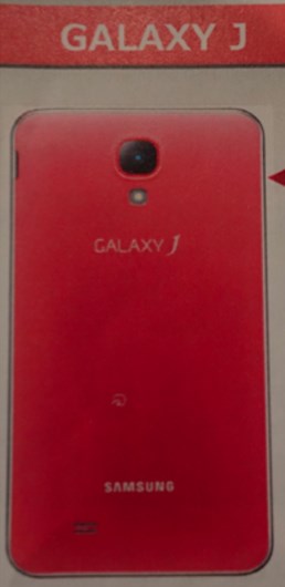 Samsung Galaxy J - tył