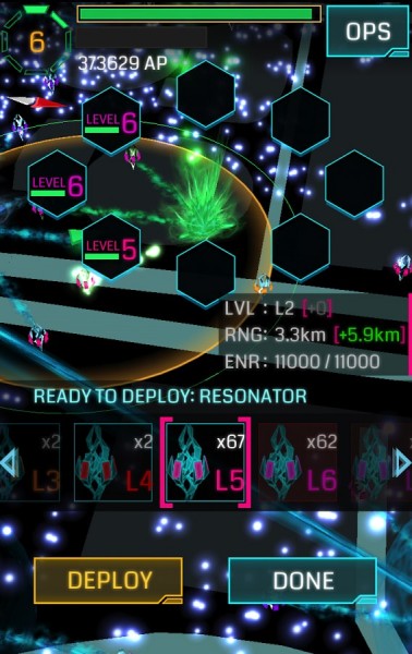Google Ingress - zrzut ekranu