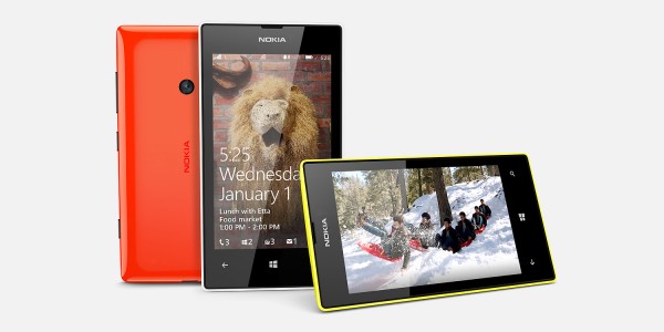Nokia Lumia 525 - kilka kolorów