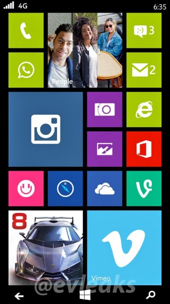 Nokia Lumia 635 Moneypenny - zrzut ekranu