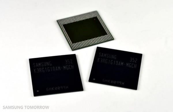 Samsung 8Gb LPDDR4 chip