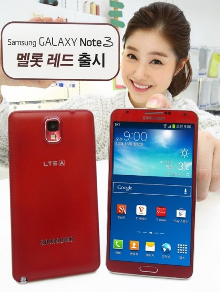 Samsung Galaxy Note 3 - Merlot Red, czerwony 2