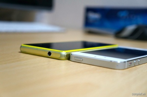 Sony Xperia Z1f oraz iPhone 5s