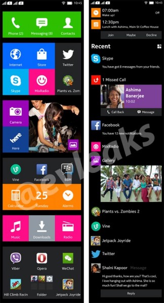 Nokia Normandy - screenshots