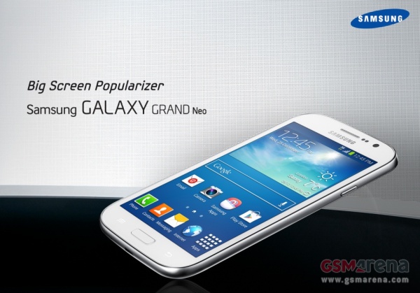 Samsung Galaxy Grand Neo - plansza