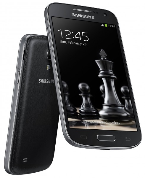 Samsung Galaxy S4 mini Black Edition - front i tył