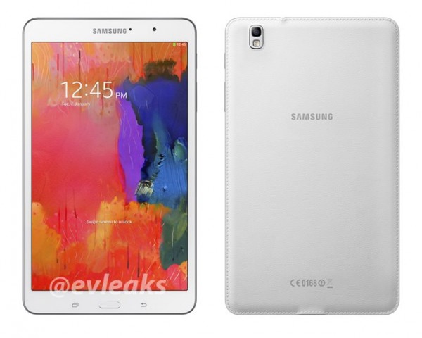 Samsung Galaxy Tab PRO 8.1 - z logo evleaks