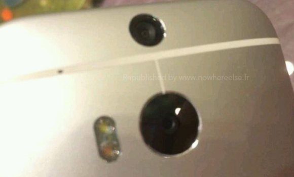 HTC M8 - dwie kamery i flesz LED