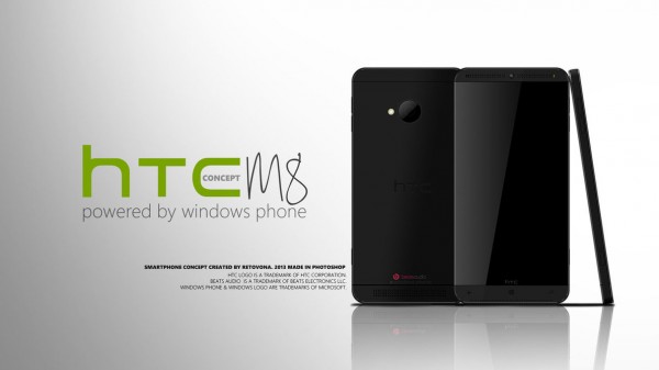 HTC M8 - koncept