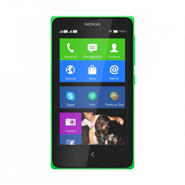 Nokia X - front