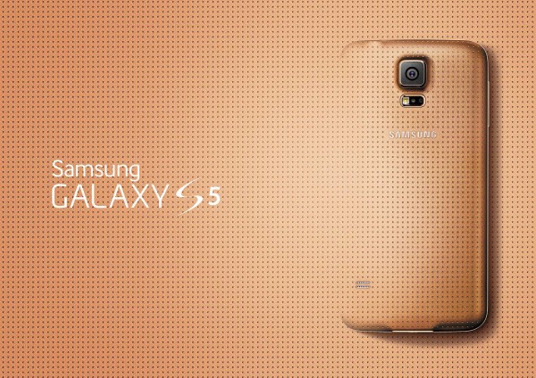 Samsung Galaxy S5 - złoty