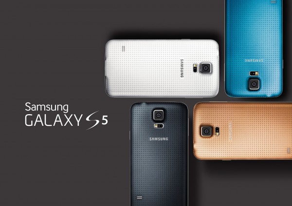 Samsung Galaxy S5 - cztery kolory