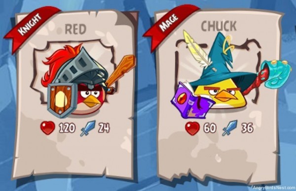 Angry Birds Epic - mag i wojownik