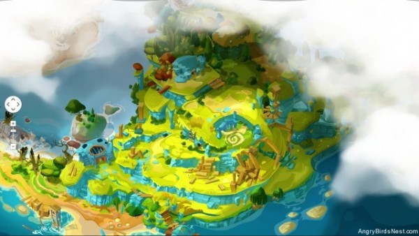 Angry Birds Epic - mapa