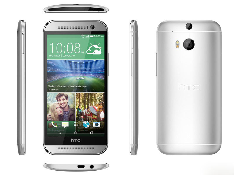 HTC One (M8) - wszystkie boki