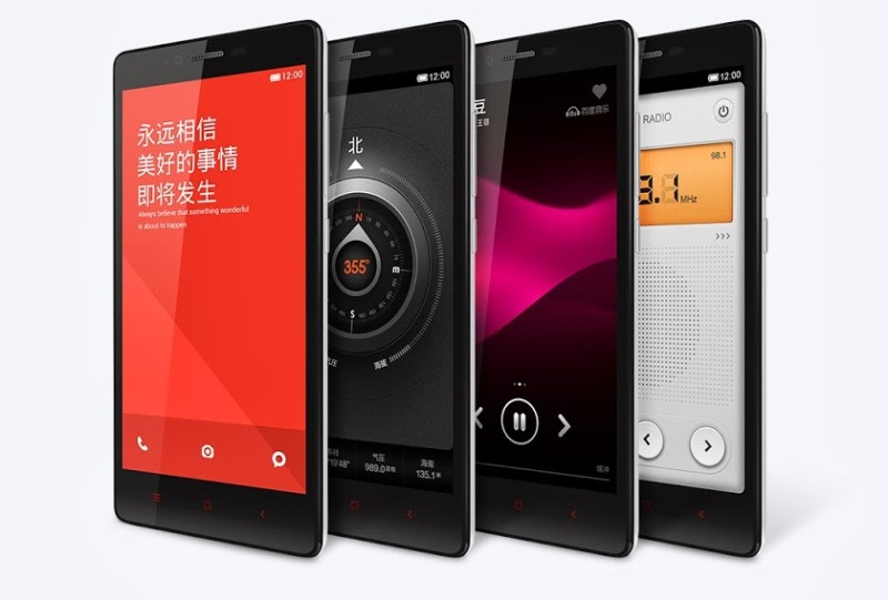 Xiaomi Redmi Note - kilka obok