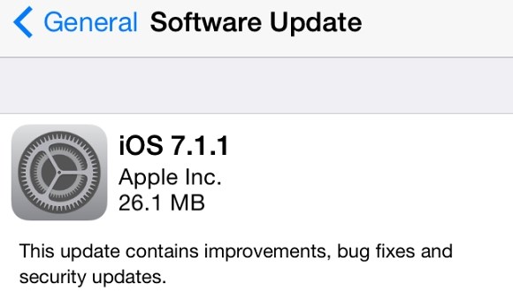 Apple iOS 7.1.1