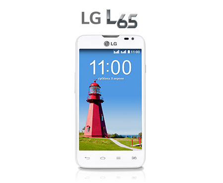 LG L65 - biały